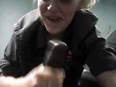 精湛的金髮女郎